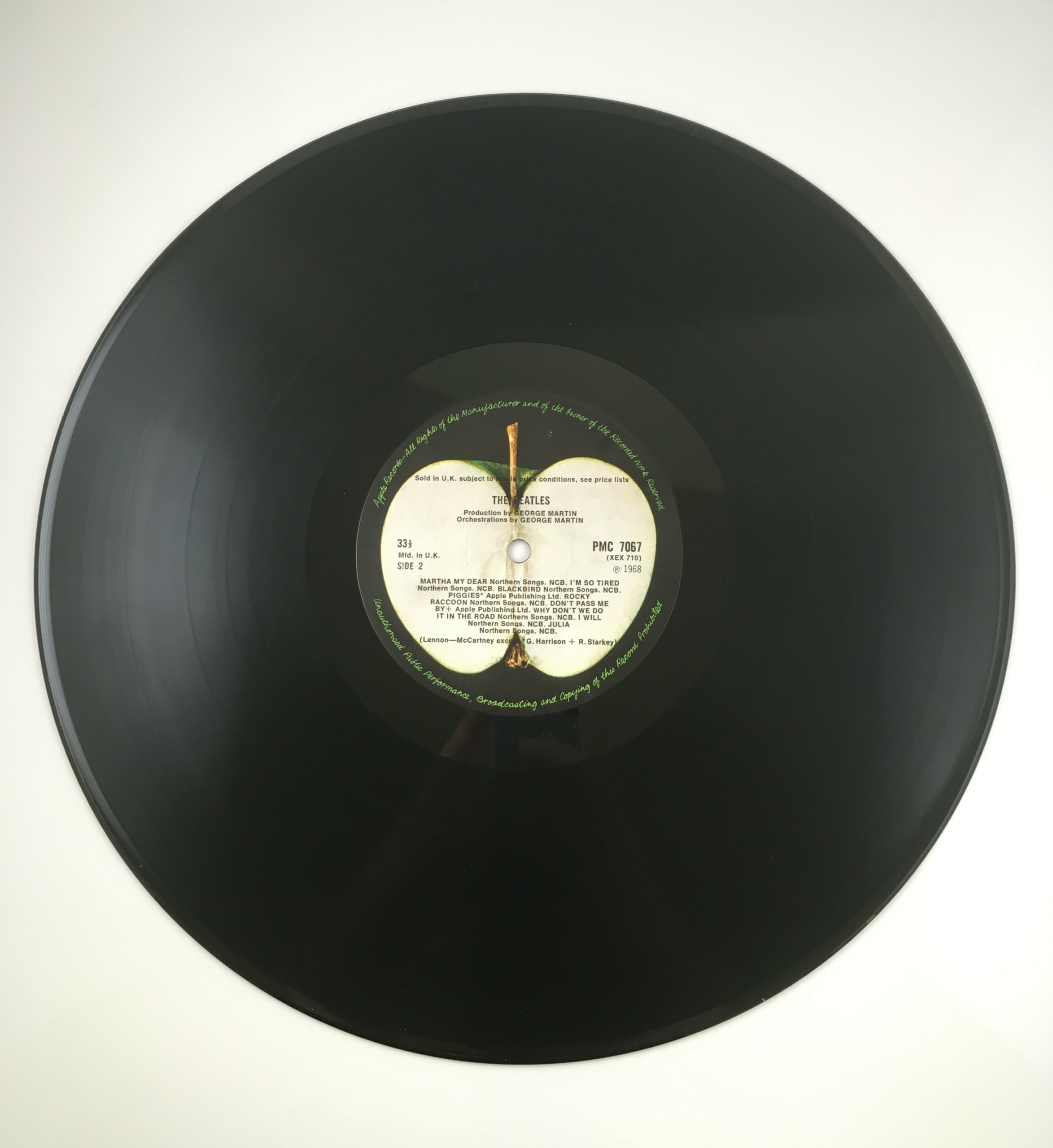 Original The Beatles- White Album (0005096) Early Pressing Vinyl Record